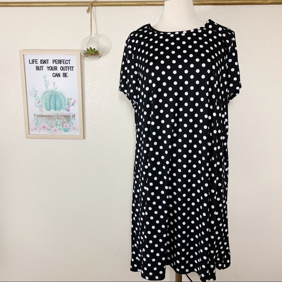 jamie & layla Dresses & Skirts - Jamie & Jayla Plus Polka Dot Sz 2X Dress